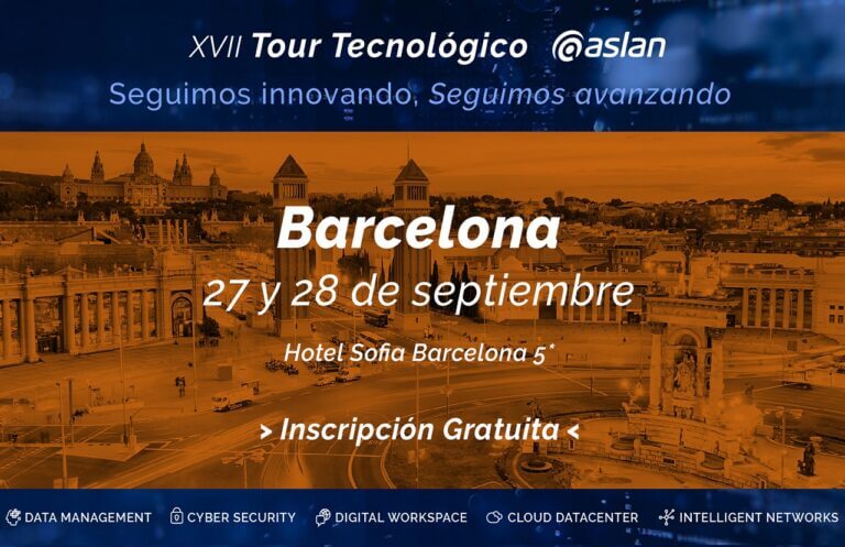 Tour Tecnológico @aslan 2023. Barcelona