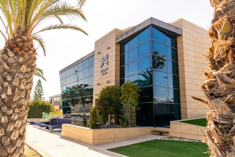 Sede del Grupo Aire en Elche (Alicante).