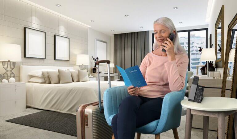Nueva gama de teléfonos IP de Snom para hoteles y residencias