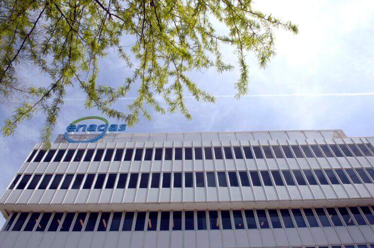 Fachada de la sede de Enagás