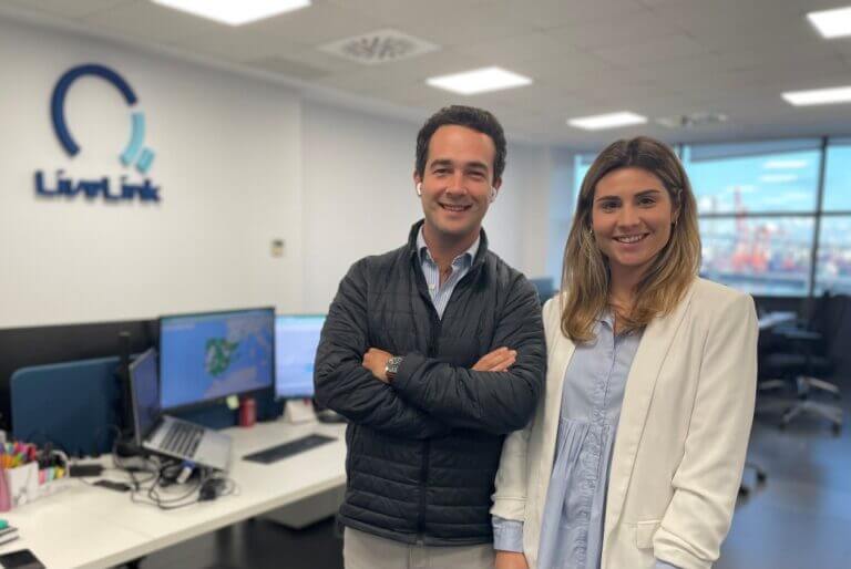 Jesús Carnerero y Beatriz Martín cofundadores de Livelink Motor.
