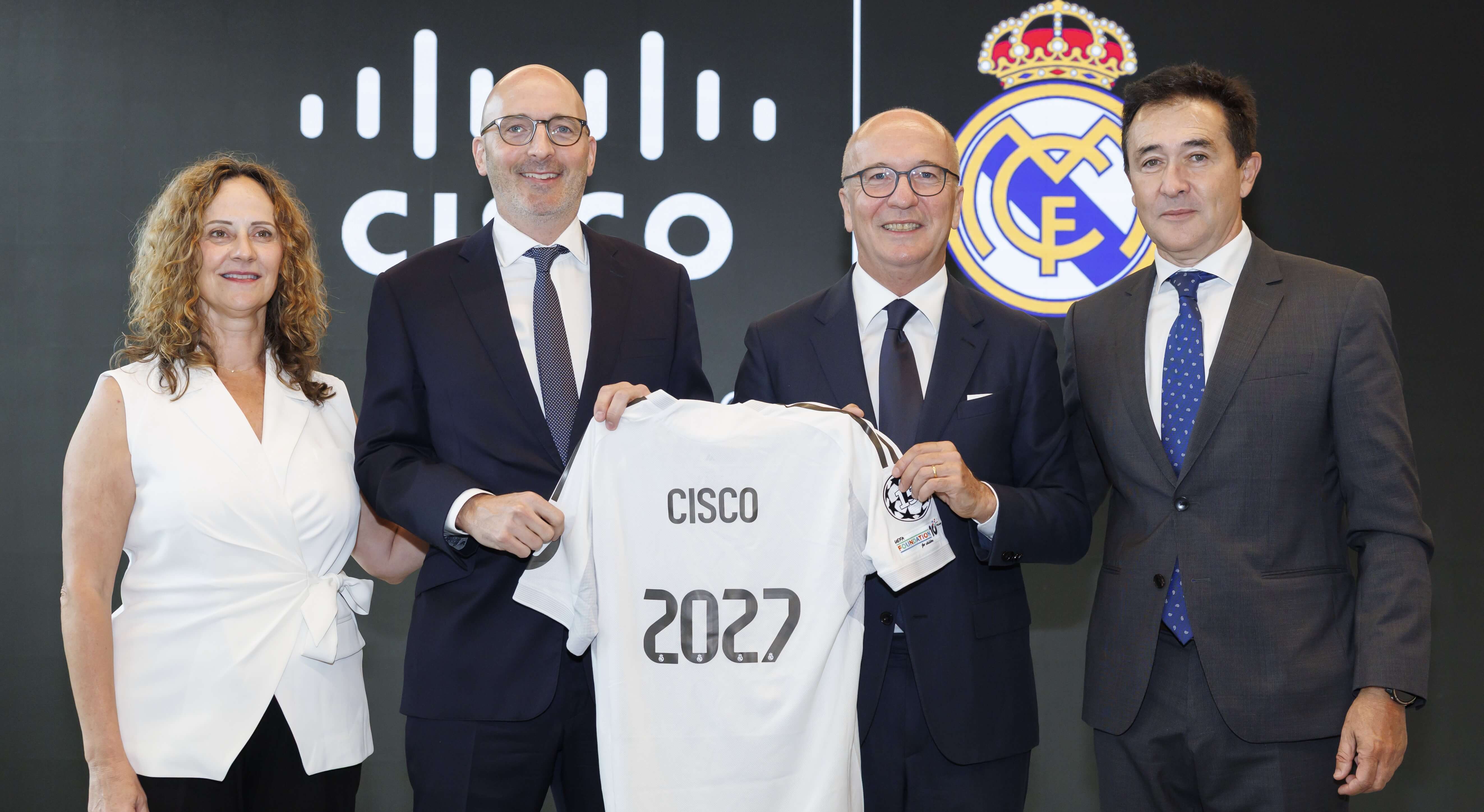 Cisco desplegará Wi-Fi 7 y centro de datos en el Bernabéu