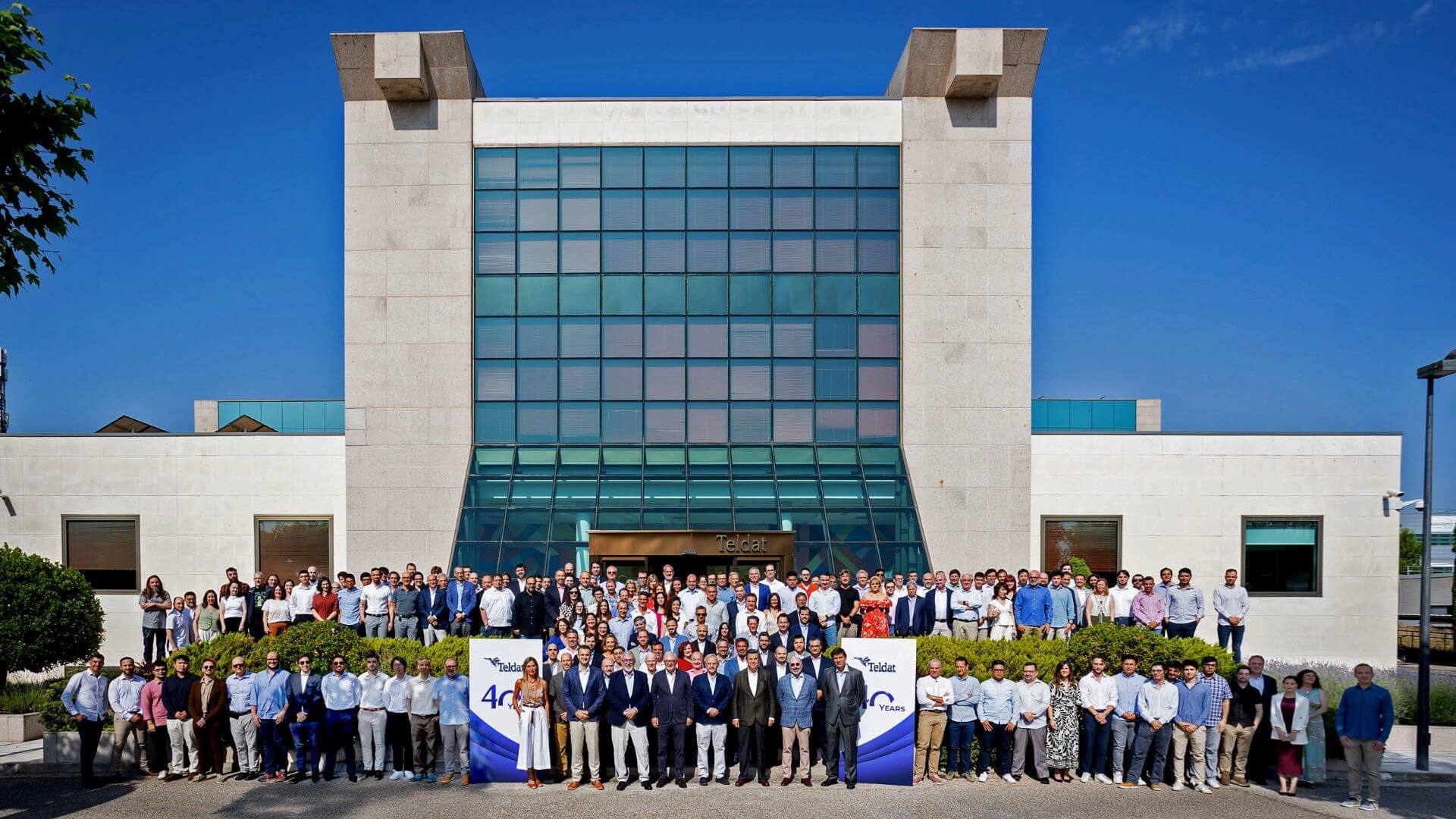 Teldat celebra su 40º aniversario manteniendo su espíritu emprendedor