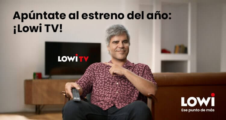Lowi entra en la televisión: más de 100 canales por 5 €/mes con Lowi TV