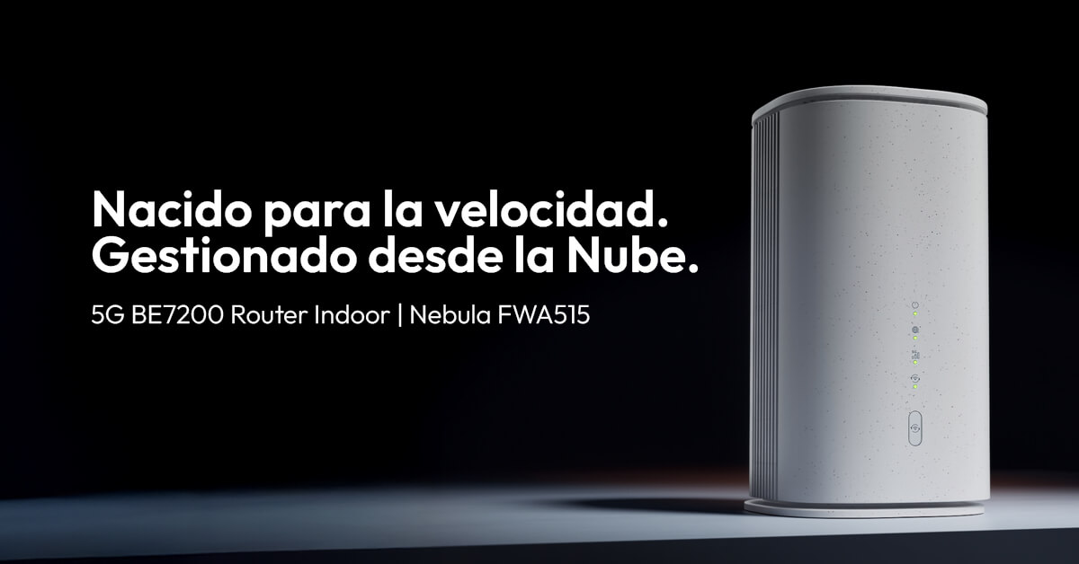 Zyxel lanza Nebula FWA515 con conexión 5G y WiFi7