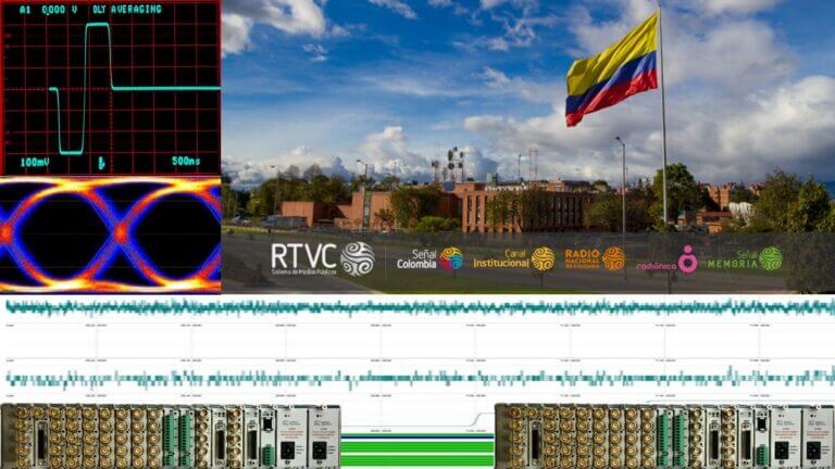 Nueva actualización por fibra óptica para la RTV Colombia