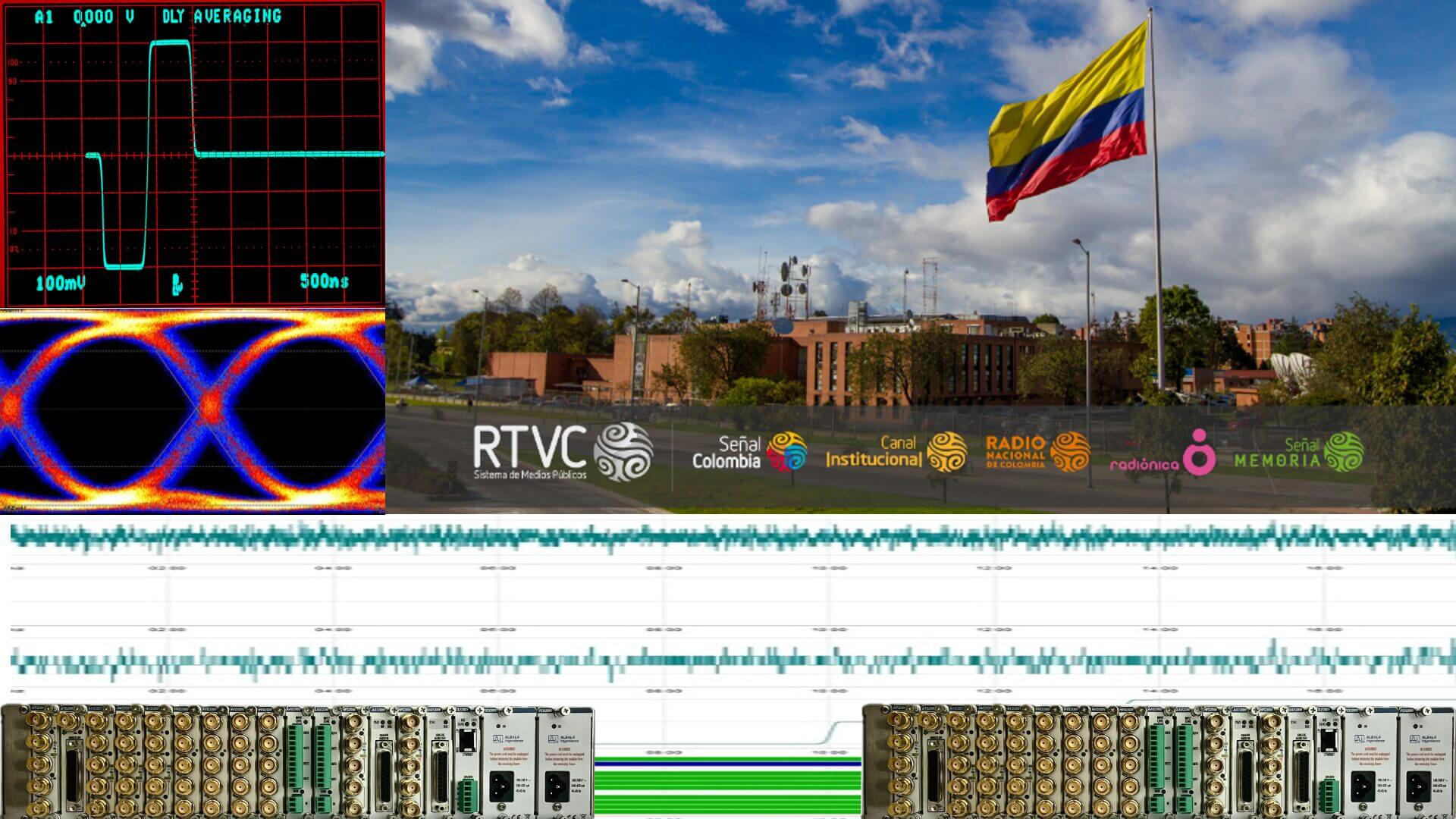 Nueva actualización por fibra óptica para la RTV Colombia