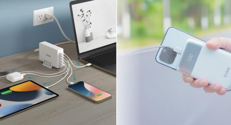 D-Link lanza cargadores GaN de hasta 240W