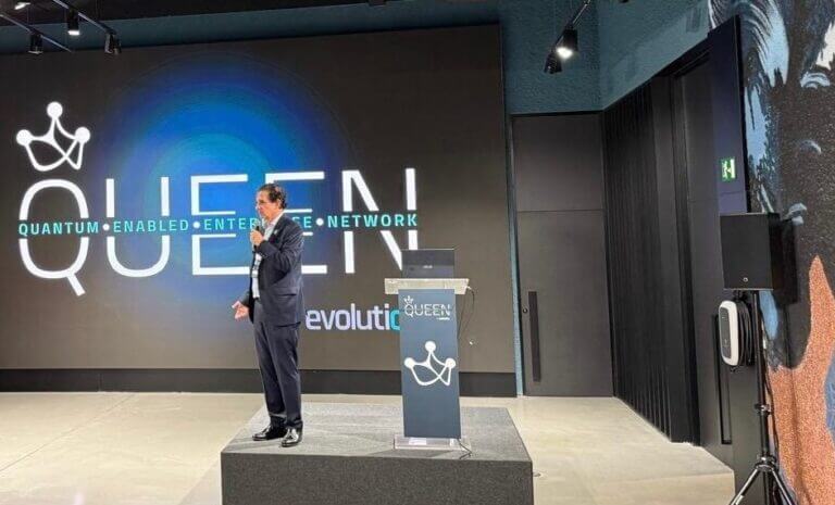 Jacinto Cavestany, CEO de Evolutio, durante la presentación de QUEEN.