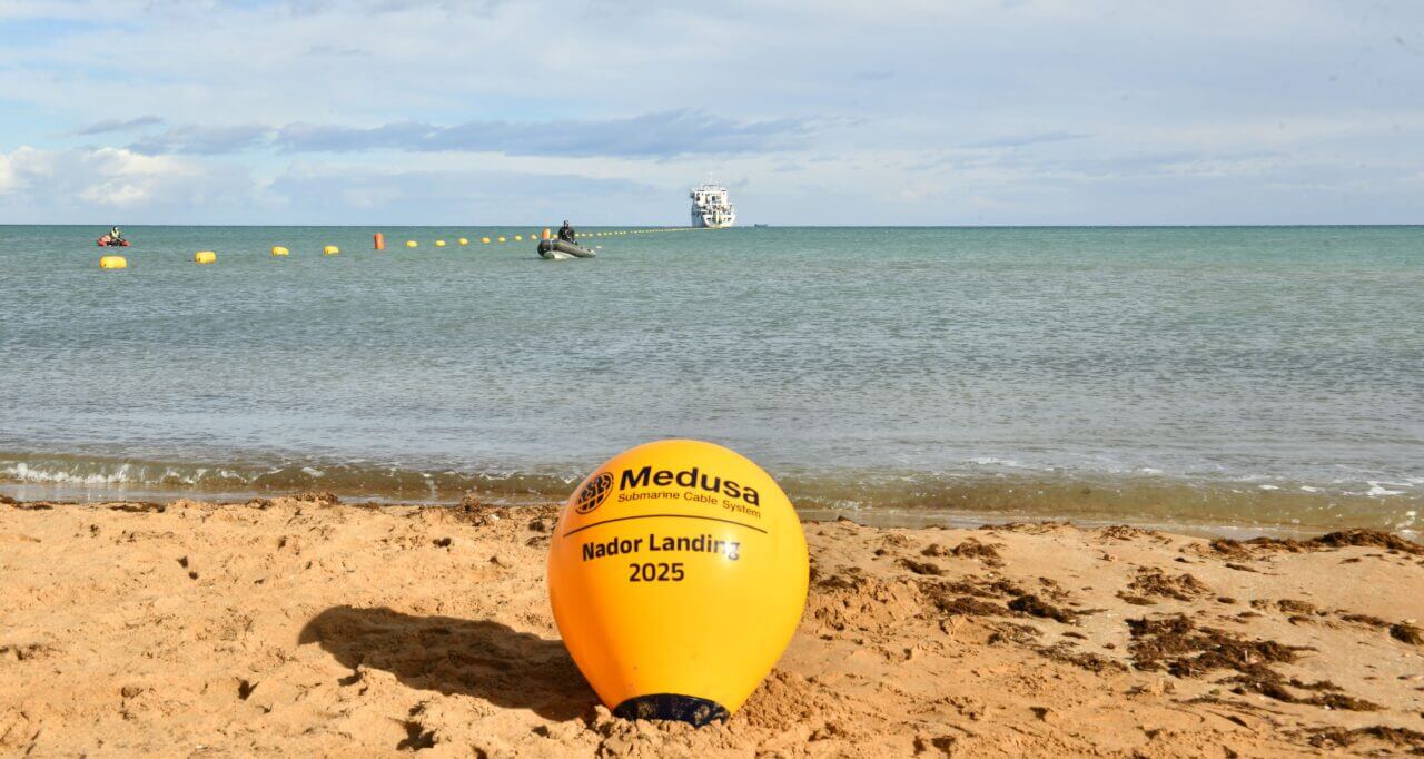 Medusa conecta Nador al eje digital euroafricano