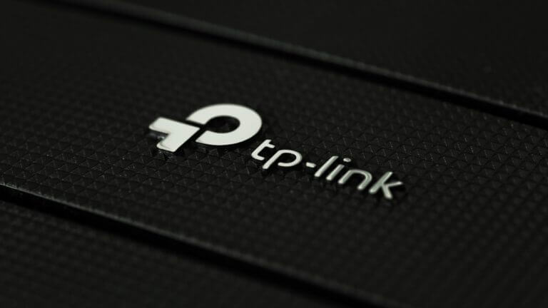 Dnipro. Ukraine -11 june 2024: New tp-link logo on wireless router modem tp link