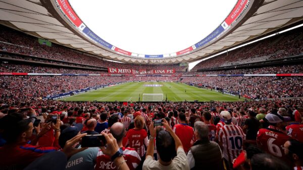 El Atlético de Madrid pone al día su estadio con una red de última generación