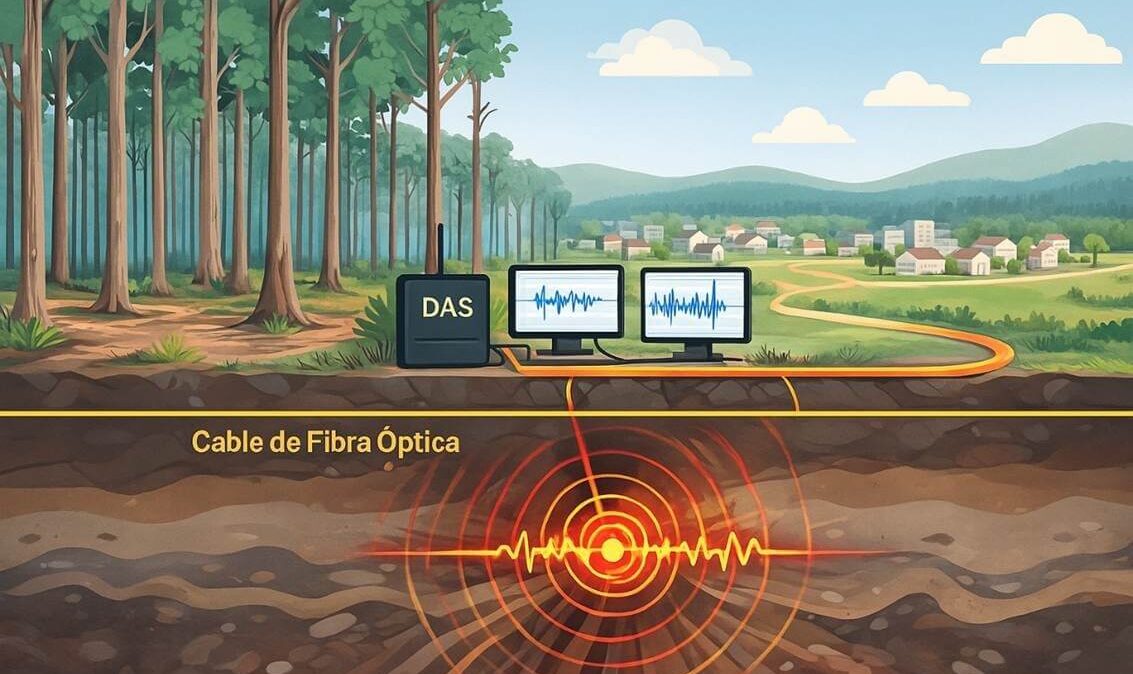 Se trata de un proyecto del CSIC que se desarrollarán en la comarca de la Vega Baja del Segura (Alicante). Se empleará una red de 50 km de fibra para registrar vibraciones del terreno, datos que se procesarán mediante un análisis avanzando