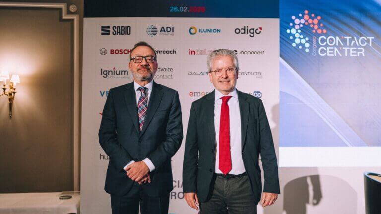 José García Cruz y José Francisco Rodríguez, presidente de CEX y AEERC respectivamente