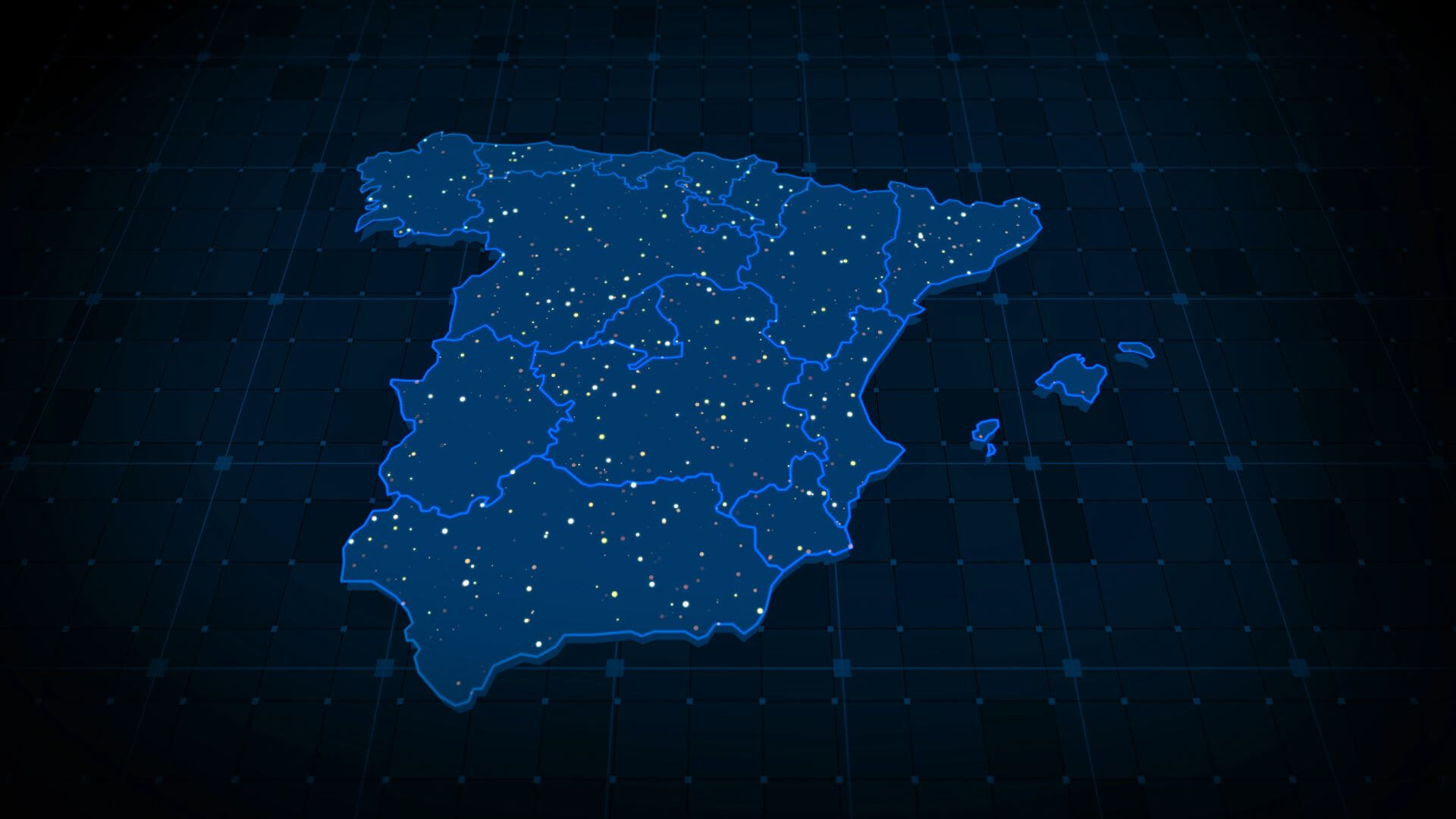 Mapa del ecosistema FTTH en España