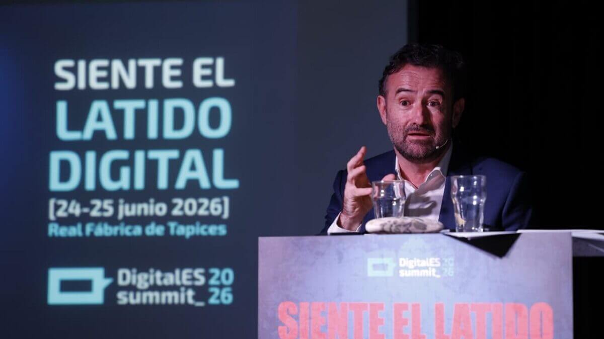 Miguel Sánchez Galindo, director general de DigitalES, durante la presentación del Summit 2026.
