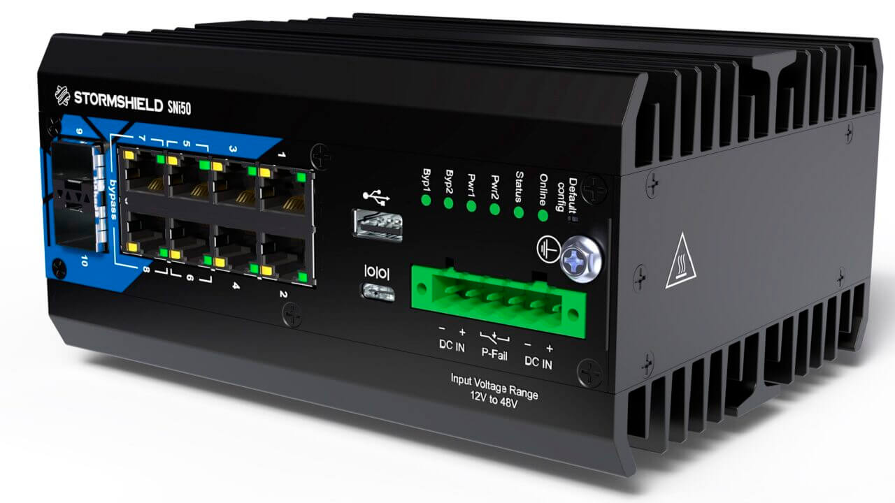 Nuevo firewall industrial SNi50 de Stormshield