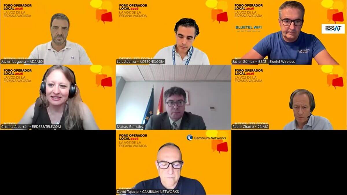 Ponentes del Foro Operador Local 2026 organizado por Redes&Telecom