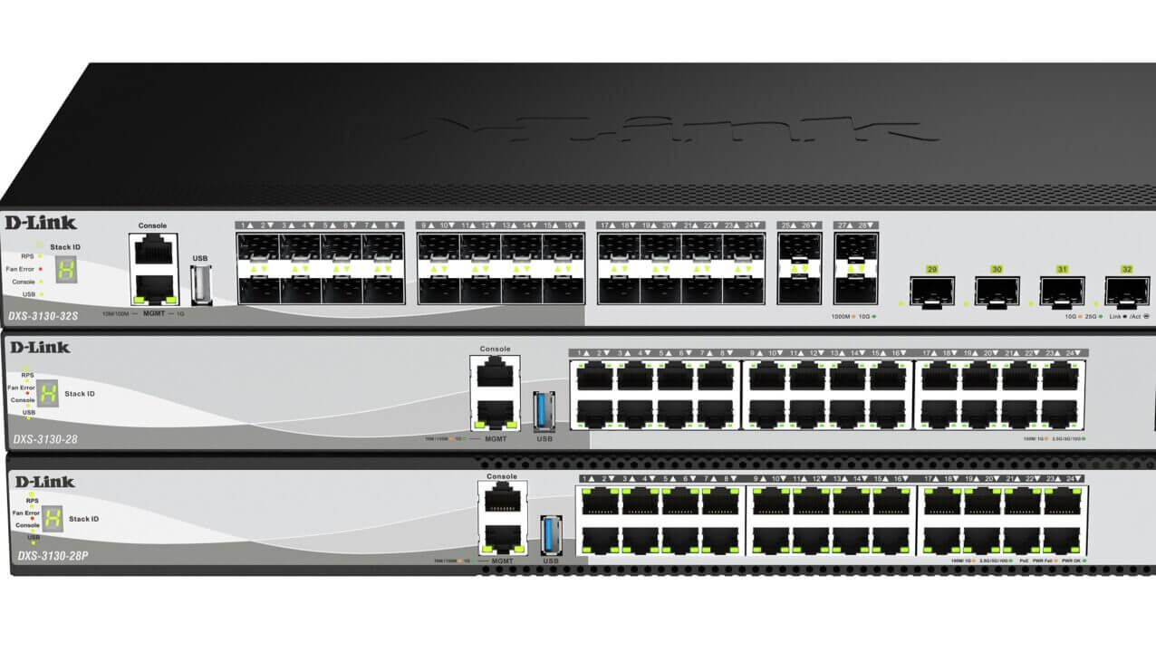 D-Link DXS-3130 Switches Managed 10 Gigabit L3 Enterprise
