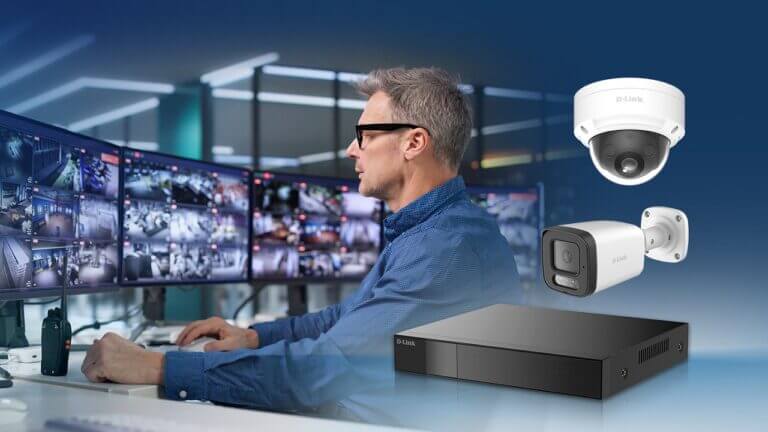 D-Link regresa al segmento de la videovigilancia profesional