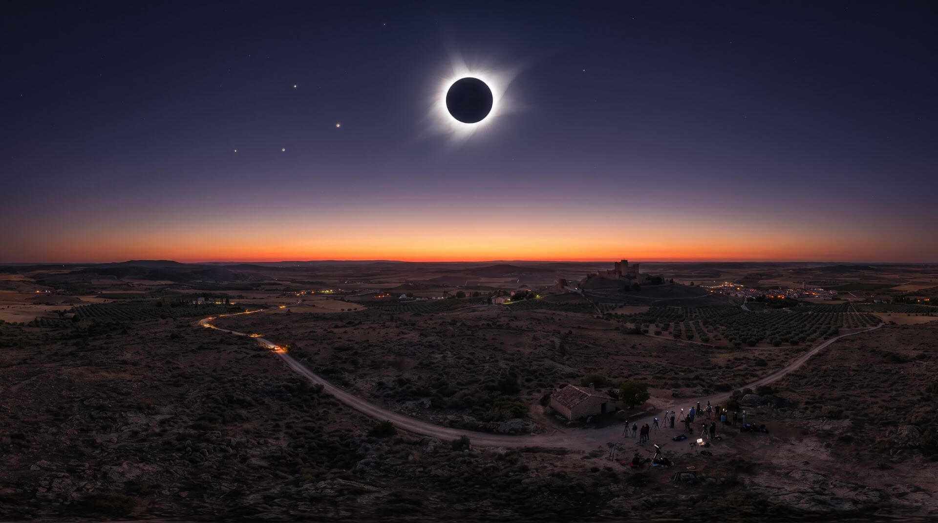 Puesta a punto de las redes para el eclipse solar del 12 de agosto