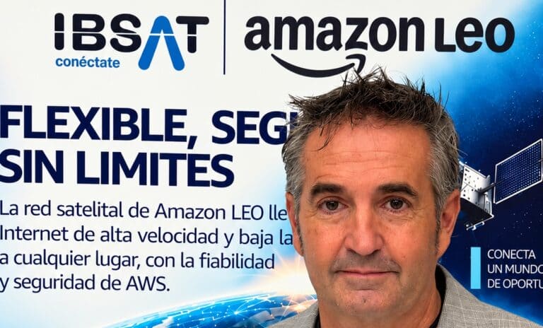 Javier Gómez, cofundador de IBSAT