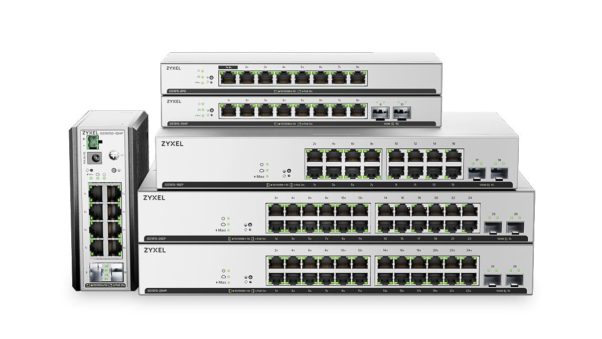 Nuevos switches GS1915v2 de Zyxel Networks