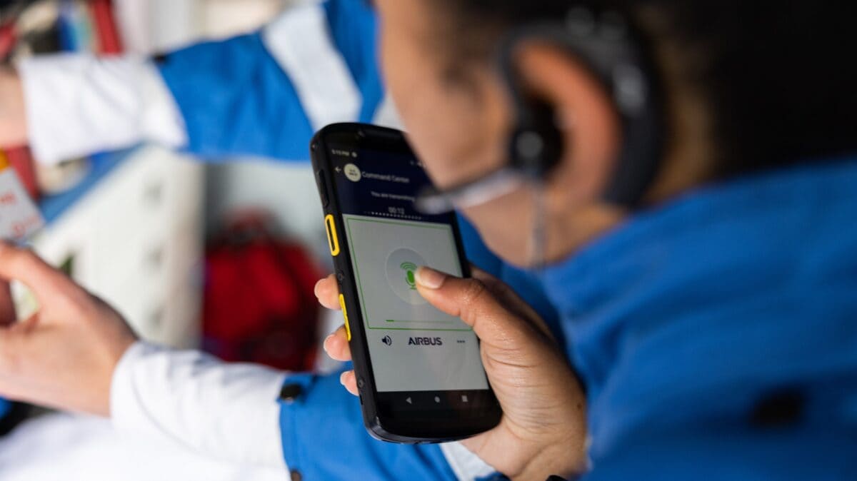 Comunicaciones de misión crítica preparadas para las amenazas cuánticas © Airbus 2026.
